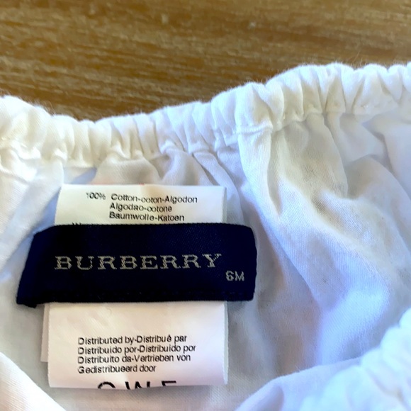 Burberry 6months 2pc bathing suit - Picture 6 of 8